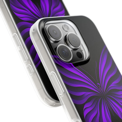 Violet Monarch iPhone 16 Pro Case - Soft