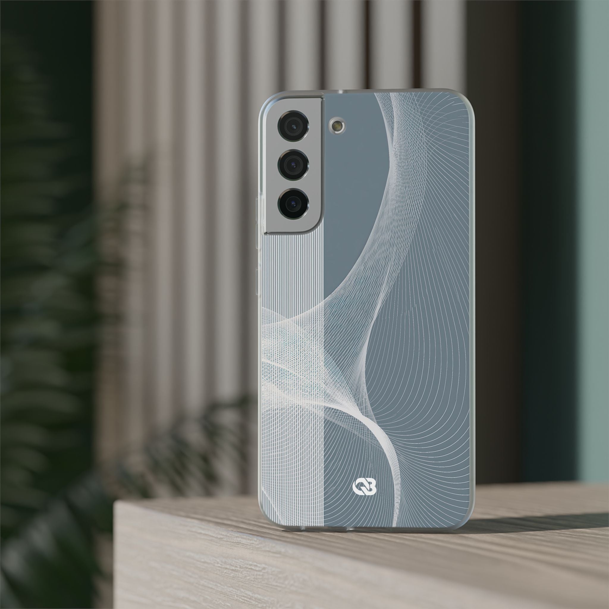 Grey Lite Phone Case for Samsung - Slate Mesh Horizon