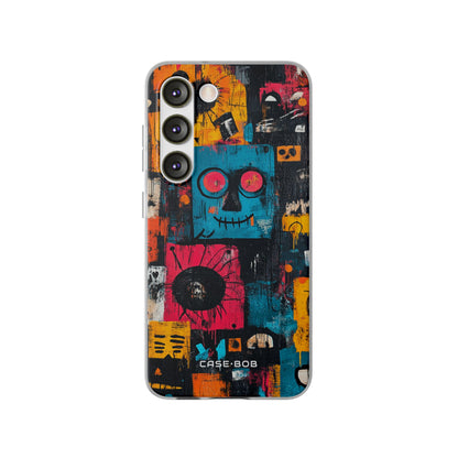 Blue Stitch Smile Samsung S23 Case - Soft
