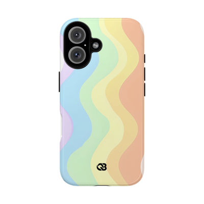 Pastel Ripple Flow · Tough Case na iPhone