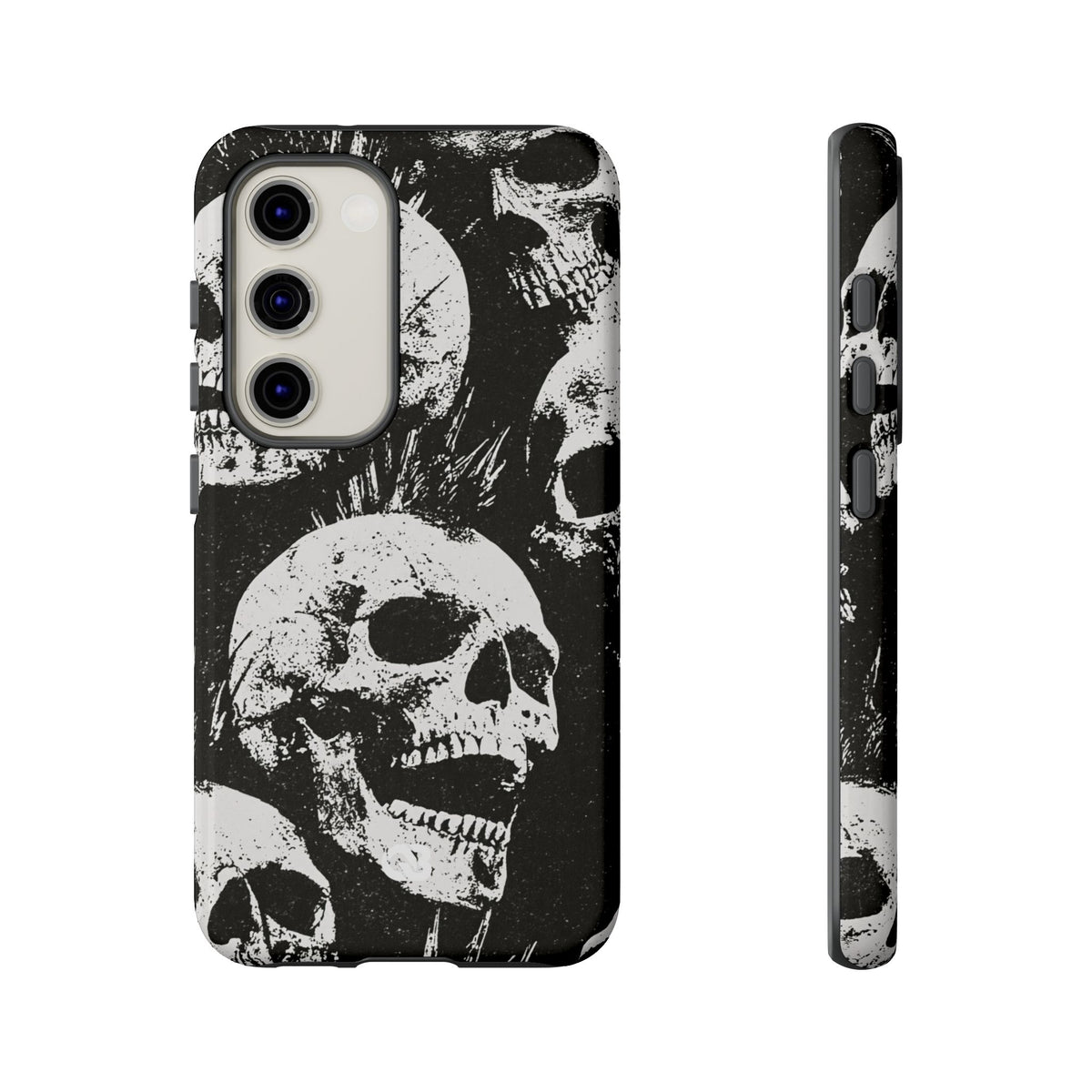 Punk Skull Riot · Tough Phone Case for Samsung · Black