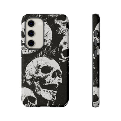 Punk Skull Riot · Tough Phone Case for Samsung · Black