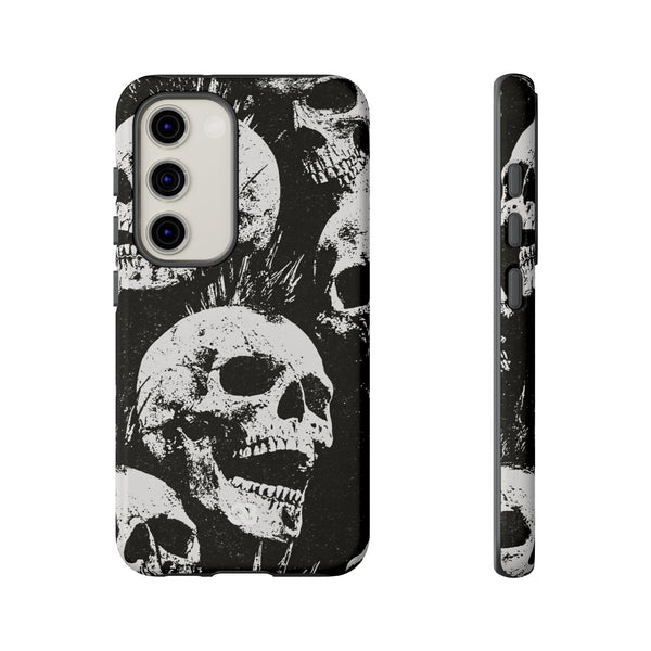 Punk Skull Riot · Tough Phone Case for Samsung · Black