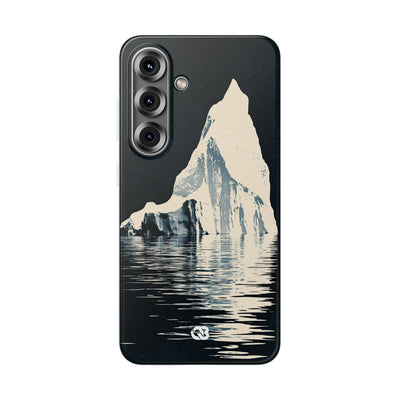 Blue Lite Phone Case for Samsung - Frozen Navy Monolith