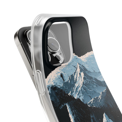 Nordic Arctic Bear · Lite Phone Case for iPhone ·  Black
