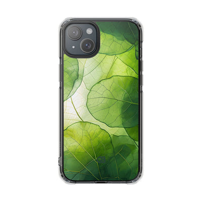 Emerald Leaf Veins · Impact Phone Case for iPhone · Magsafe