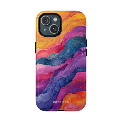 Vibrant Flow iPhone 15 Case - Tough+