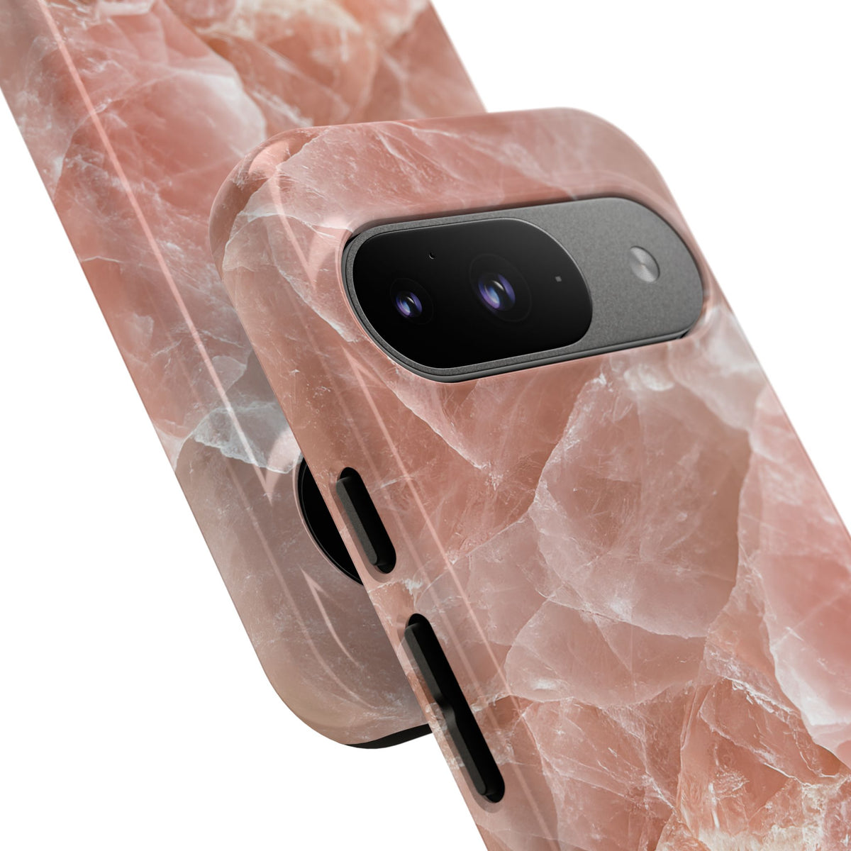 Rose Quartz Facet · Tough Phone Case for Pixel ·  Pink