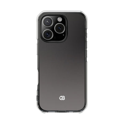 Obsidian Fade · Clear Impact Magnetic Phone Case for iPhone ·  Black