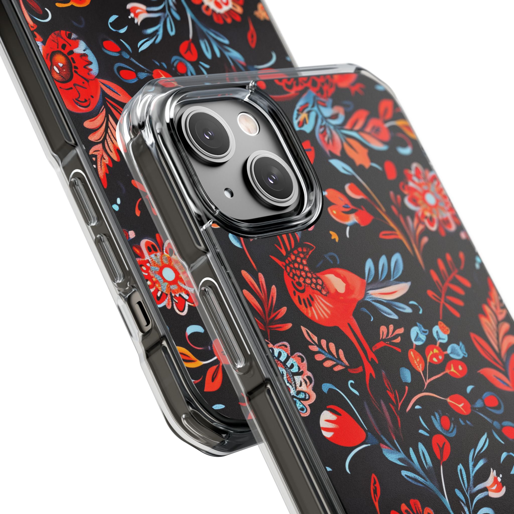Vivid Birdscape iPhone 14 Plus Case - Impact