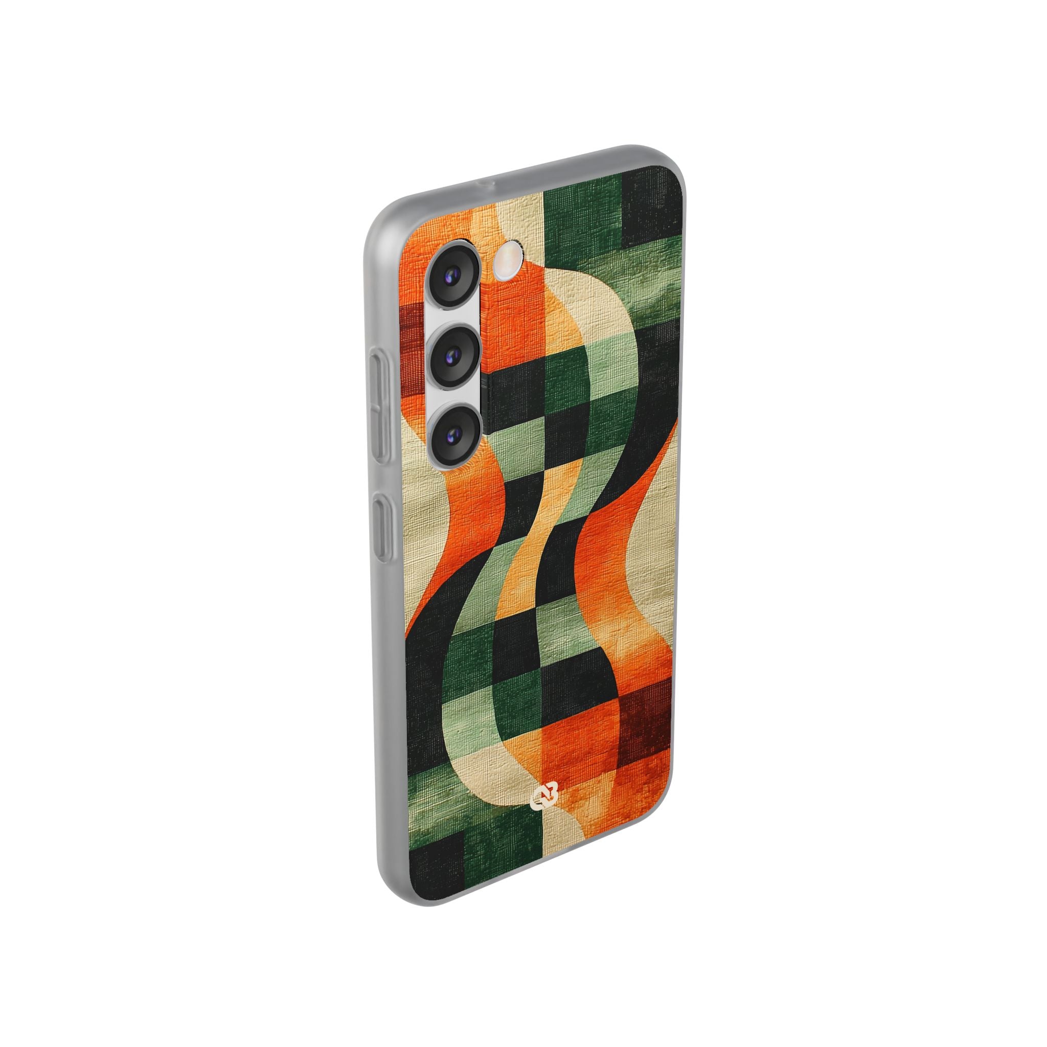 Burnt Orange Curve · Soft Handyhülle für Samsung