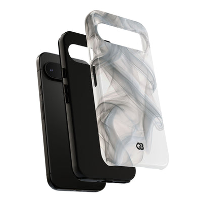 Vapor Noir · Tough Phone Case for Pixel ·  White
