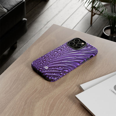 Violet Liquid Gel · Tough Phone Case for iPhone · Purple