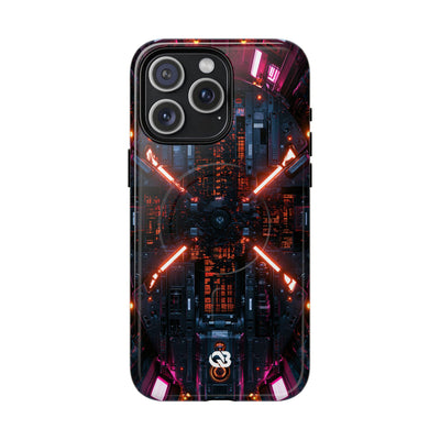Cybernetic Reactor Core · Tough 2.0 Magnetic Phone Case for iPhone · Black