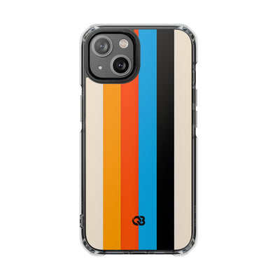 Retro Racing Stripes · Impact Custodia per iPhone · Magsafe