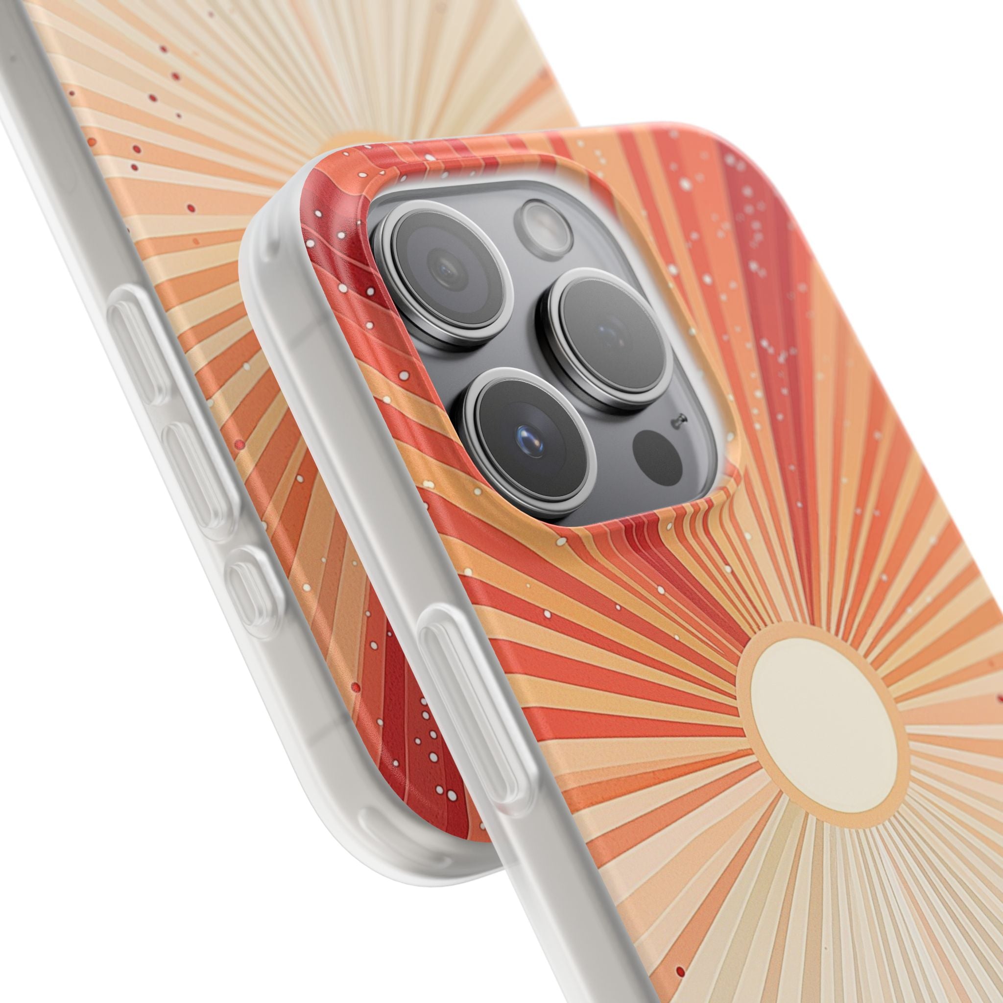 Solar Bloom iPhone 15 Pro Case - Soft