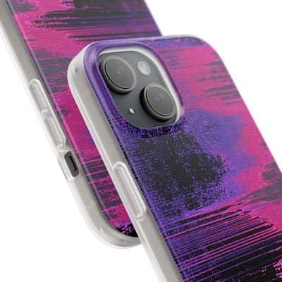 Neon Signal Shift · Lite Phone Case for iPhone ·  Purple