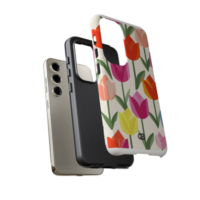 Vibrant Petal Grid · Tough Capa para Samsung