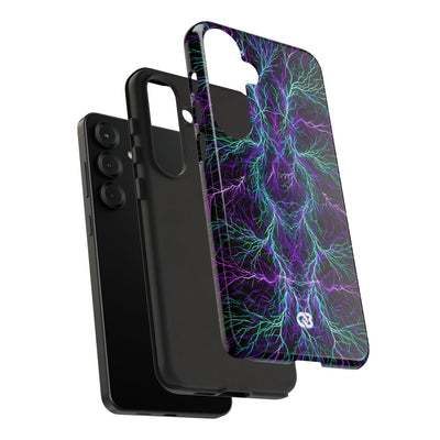 Electric Plasma Arbor · Tough Phone Case for Samsung · Purple
