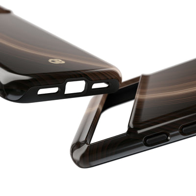 Brown Tough Phone Case for Google Pixel - Bronzed Canyon Relief