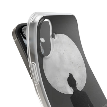 Silhouette Moonlight iPhone 16 Plus Cover - Soft
