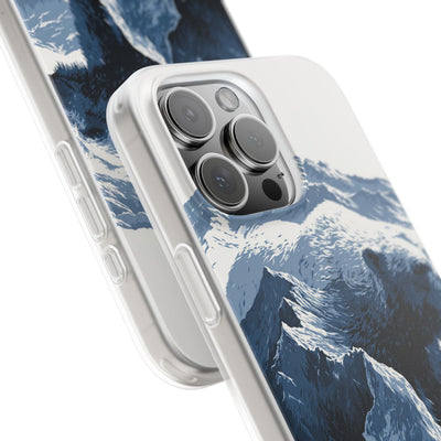 Fjord Summit Bear · Lite Phone Case for iPhone ·  Blue