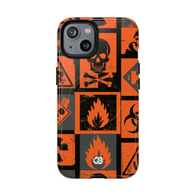 Urban Hazard · Tough 2.0 Magnetic Phone Case for iPhone · Orange