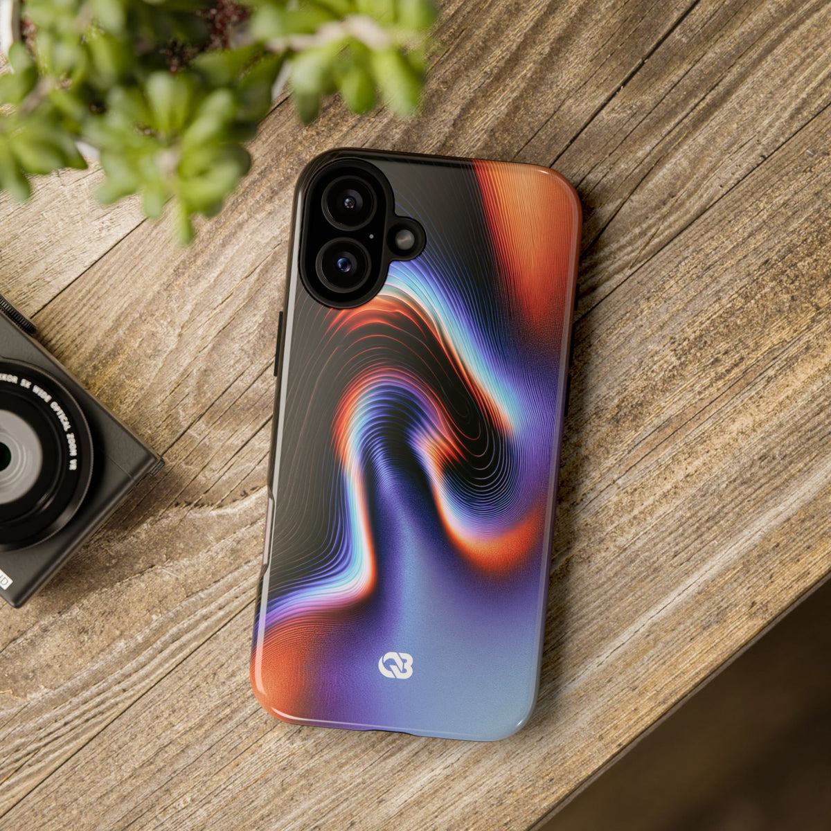Prismatic Resonance · Tough Phone Case for iPhone · Purple