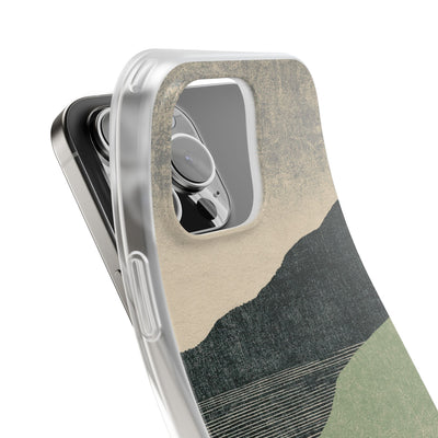 Green Lite Phone Case for iPhone - Moss Ridge Grain