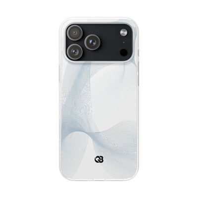 White Lite Phone Case for iPhone - Arctic Line Current