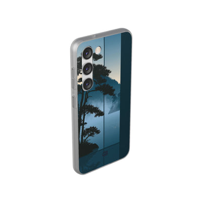 Blue Lite Phone Case for Samsung - Kyoto Mist Pine