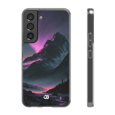 Arctic Aurora Summit · Lite Phone Case for Samsung · Black
