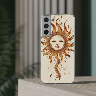 Masque solaire rustique · Coque de téléphone Soft pour Samsung