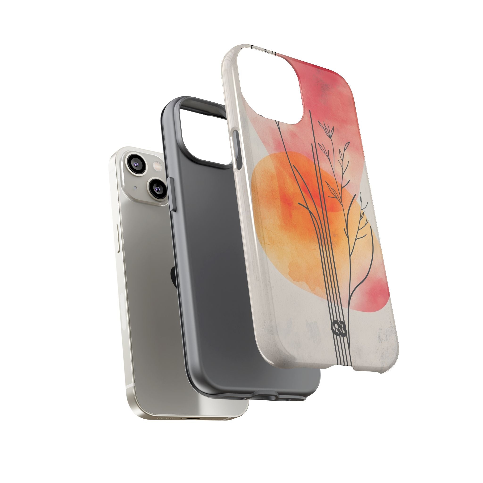 Crimson Bloom Lineage · Tough Phone Case for iPhone