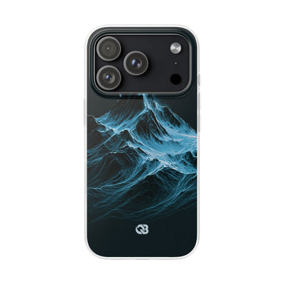 Nordic Frost Peak · Lite Phone Case for iPhone ·  Blue