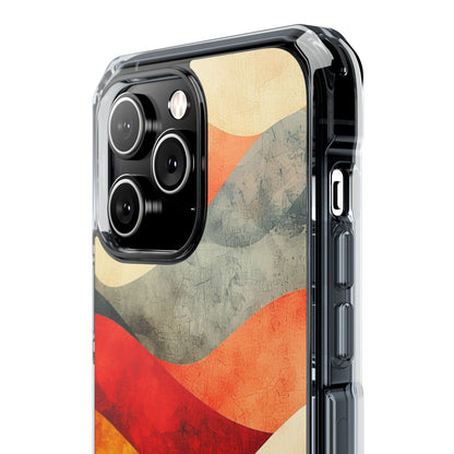 Haljennut aalto auringonlasku iPhone 14 Pro Max - Impact suojakotelo