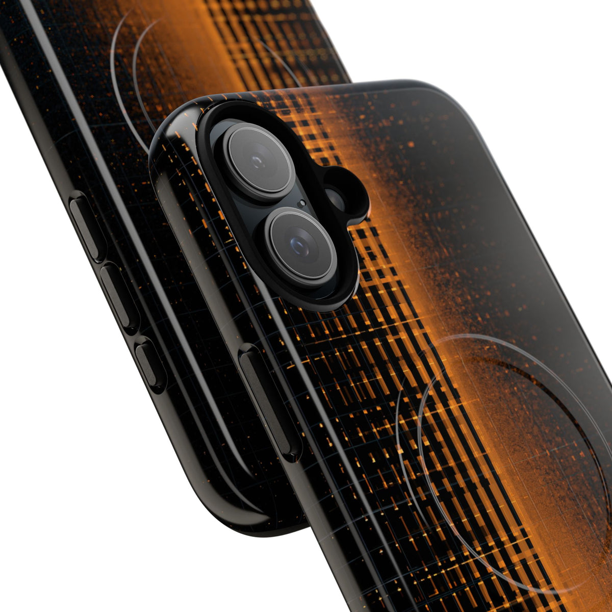 Amber Frequency · Tough 2.0 Magnetic Phone Case for iPhone · Orange