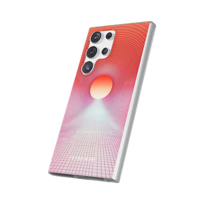 Orange Portal Samsung S23 Ultra Cover - Blødt