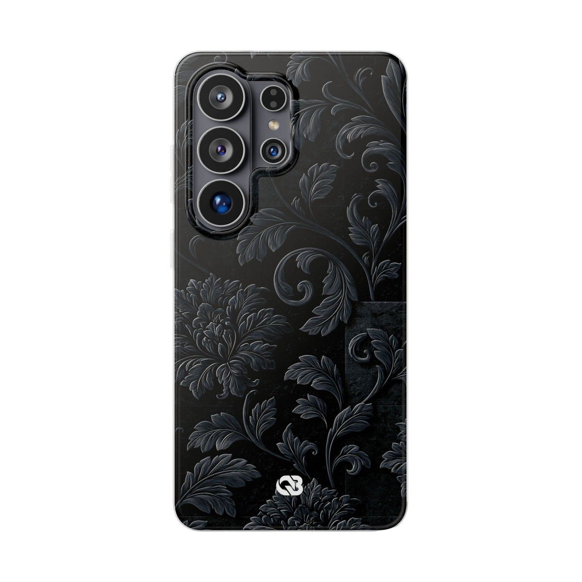 Obsidian Damask · Lite Phone Case for Samsung · Black
