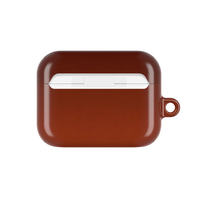 Burnt Amber Spectrum · Hard Case for AirPods & AirPods Pro · Orange