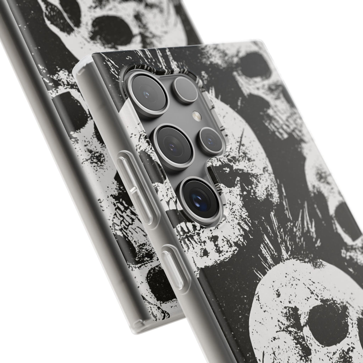Punk Skull Riot · Lite Phone Case for Samsung · Black