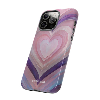 Radiant Heartbrush iPhone 14 Pro Max Case - Tough