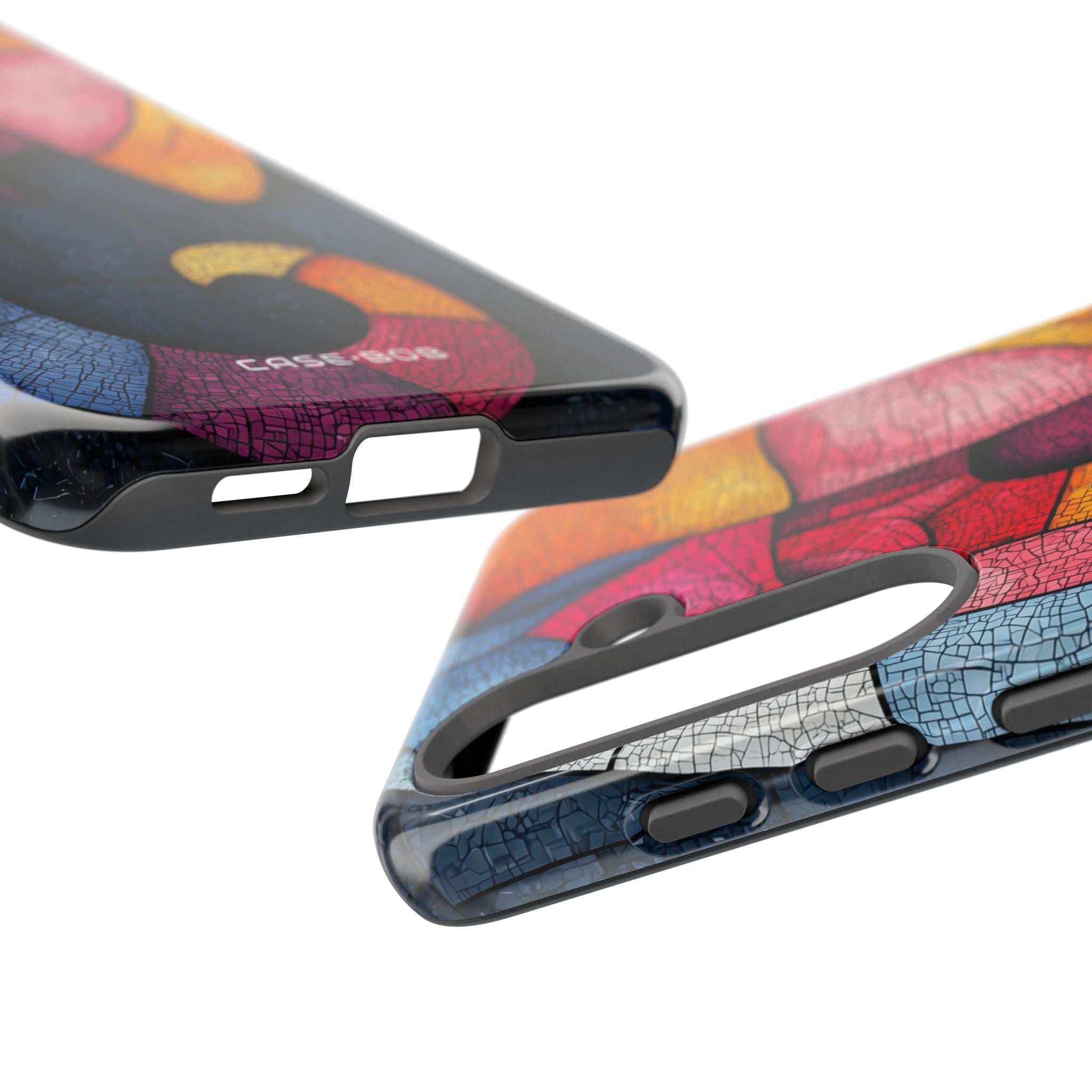 Elefanten-Mosaik Samsung S25 Case - Tough