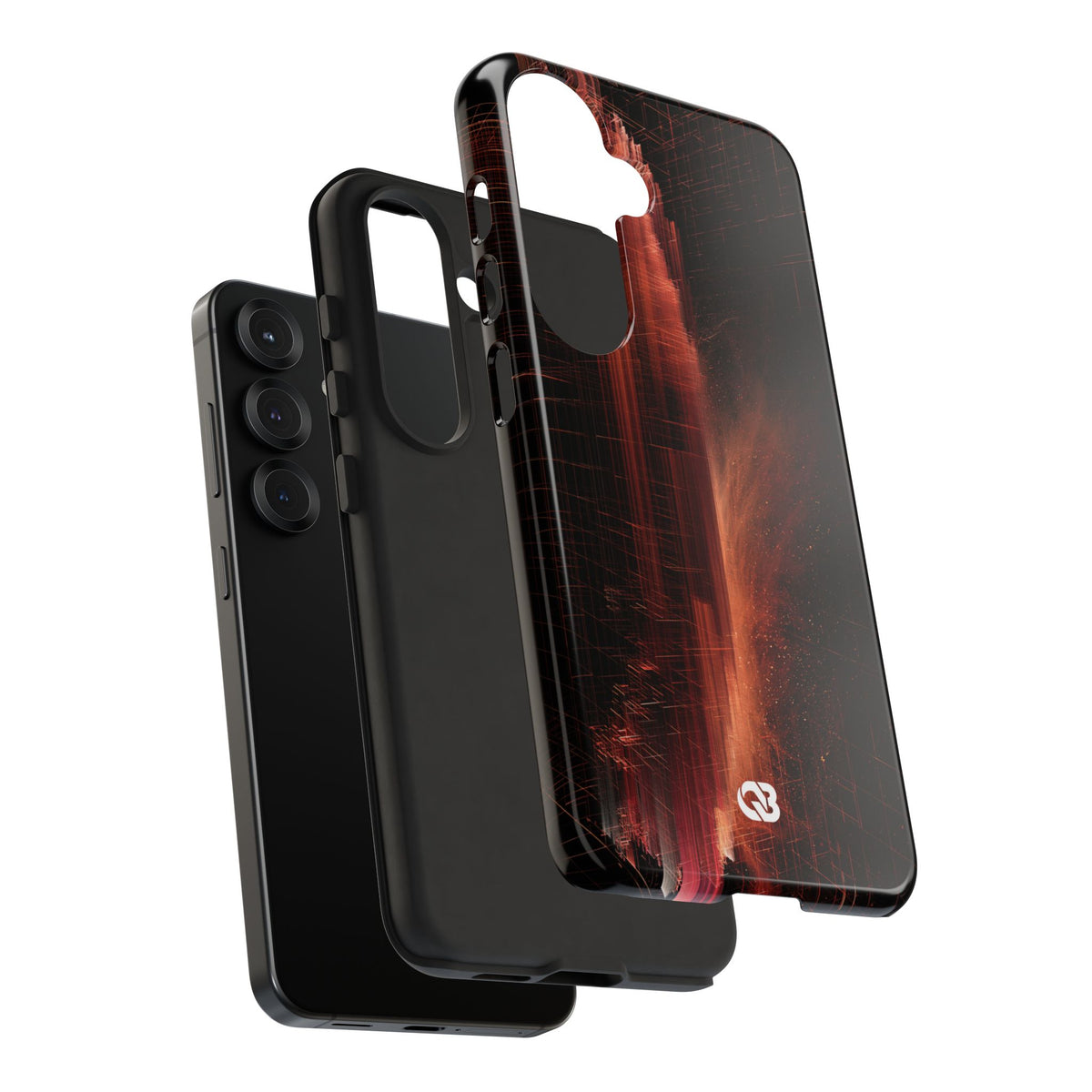 Luminous Monolith · Tough Phone Case for Samsung · Black