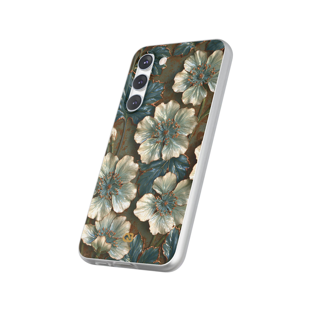 Gilded Blossom Reverie · Lite Phone Case for Samsung · Teal