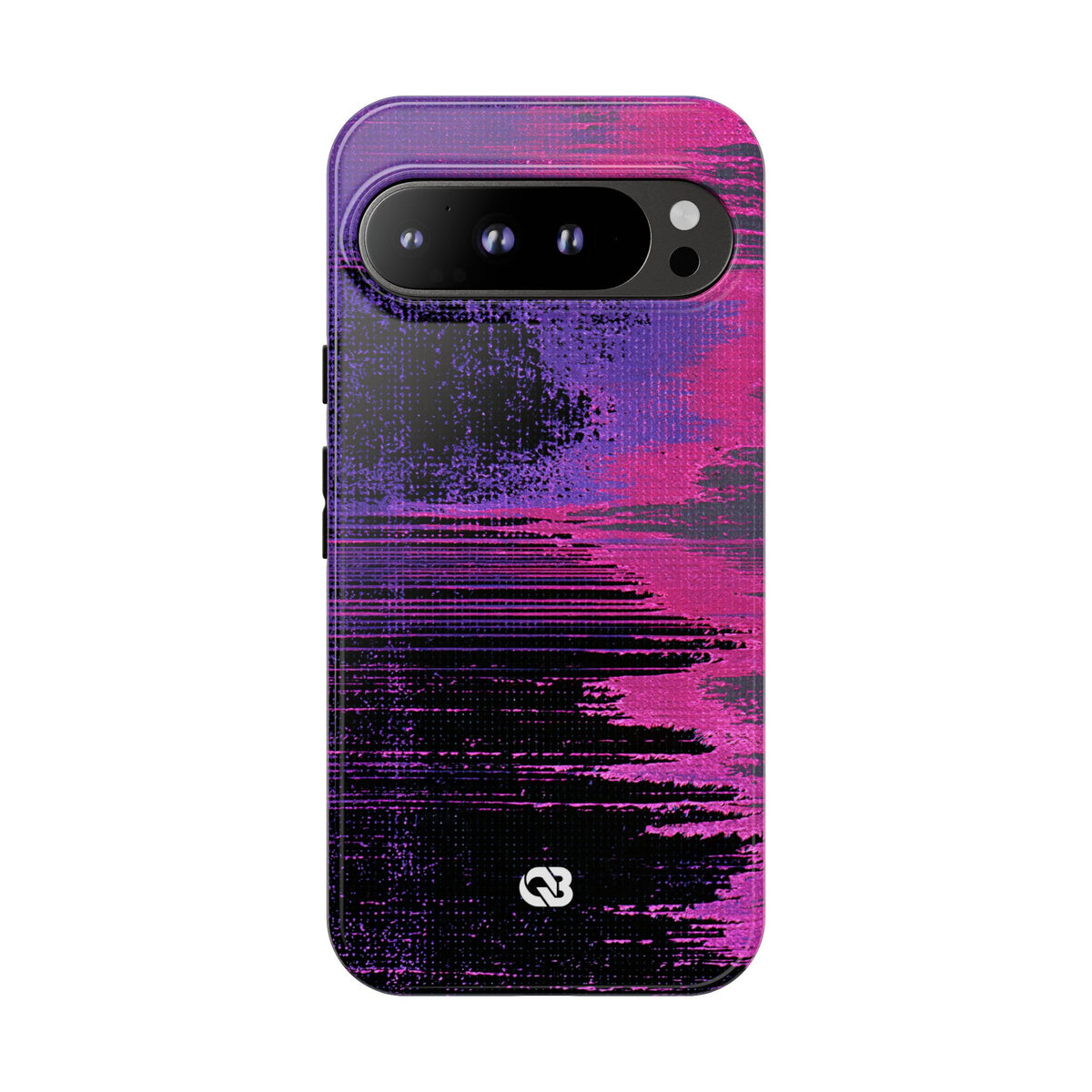 Neon Signal Shift · Tough Phone Case for Pixel ·  Purple