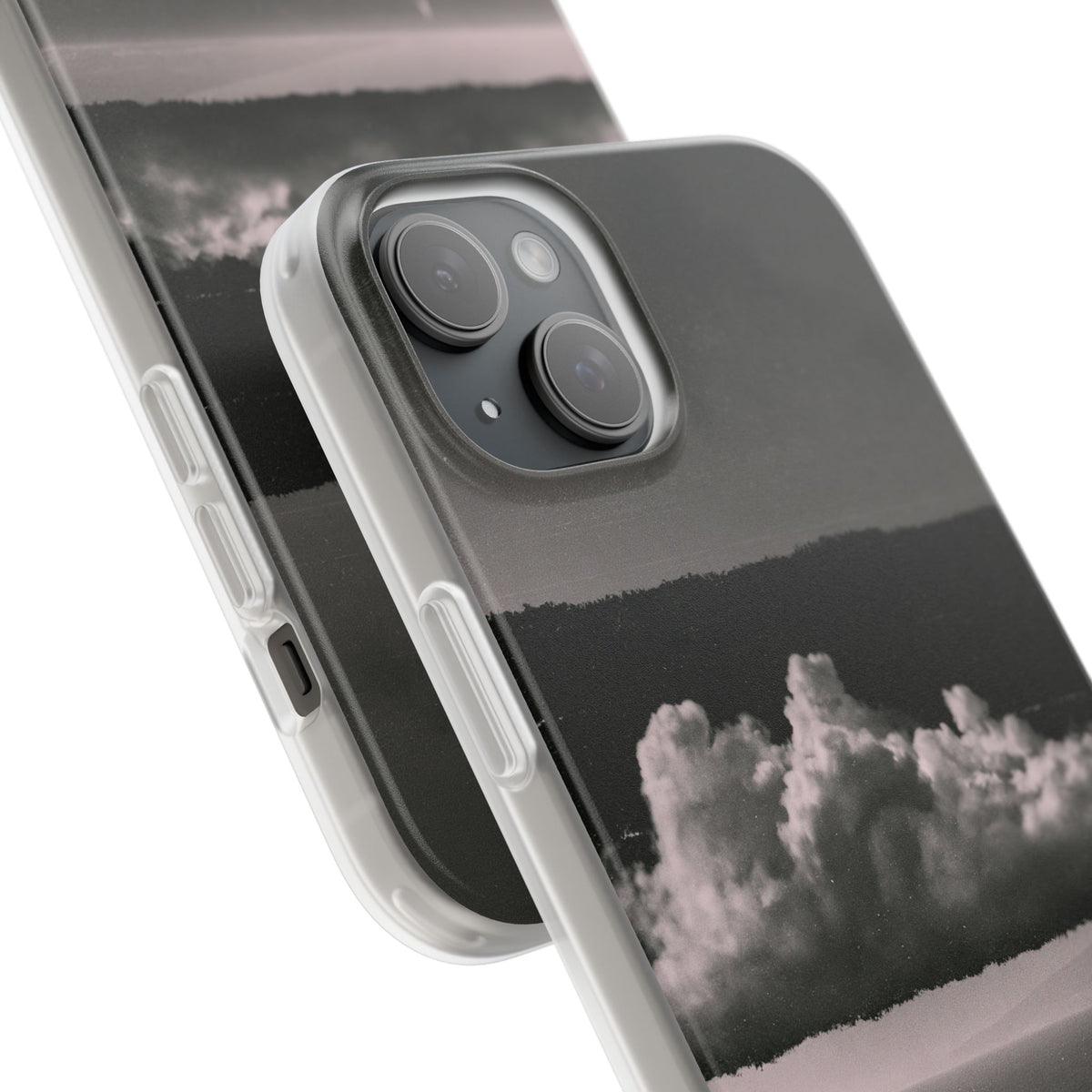 Crimson Horizon · Lite Phone Case for iPhone ·  Black