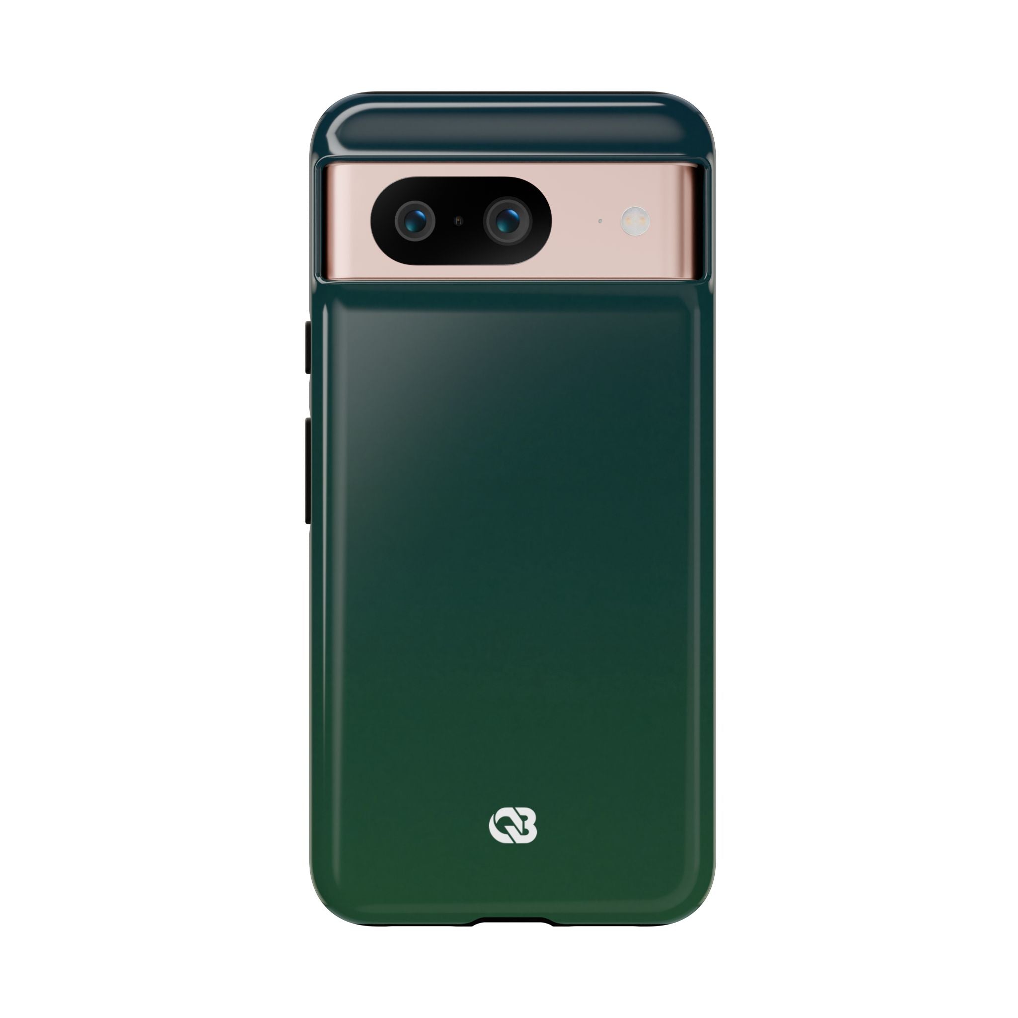 Green Tough Phone Case for Google Pixel - Midnight Pine Horizon