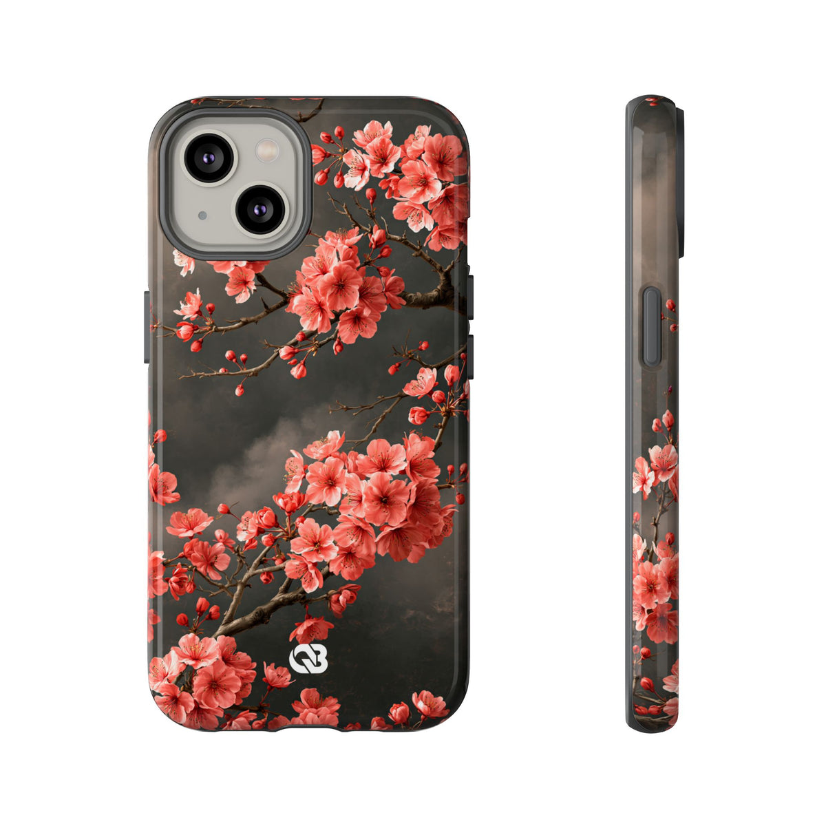 Dark Sakura Nocturne · Tough Phone Case for iPhone · Black