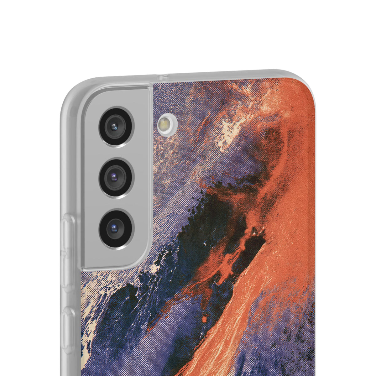 Solar Aura Drift · Lite Phone Case for Samsung · Orange